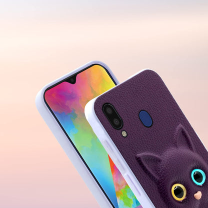 Pikkme Samsung M20 Cat purple phone cover – photo 7