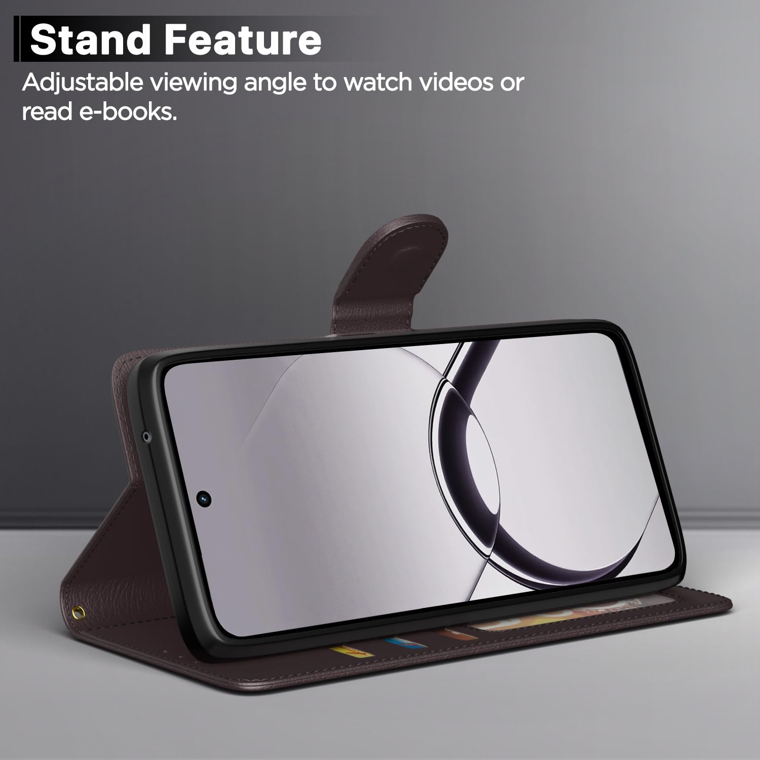 Pikkme coffee flip cover for Realme 16T 5G – photo 3
