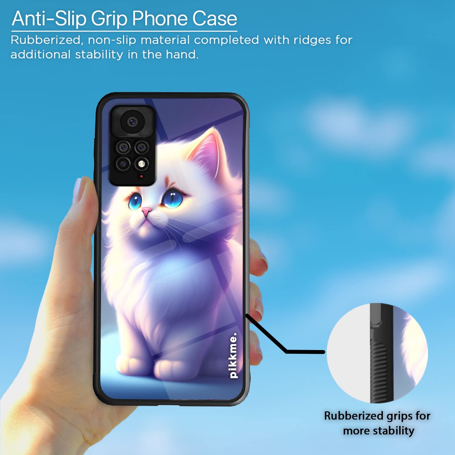 Pikkme Redmi Note 11/Note 11s Cat mobile cover – photo 5