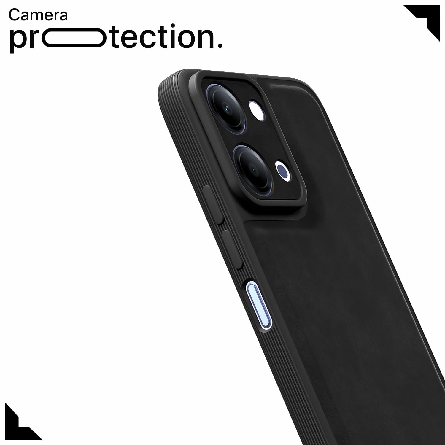 Black mobile back cover for Vivo Y11/T5 Lite 5G – Pikkme – photo 5