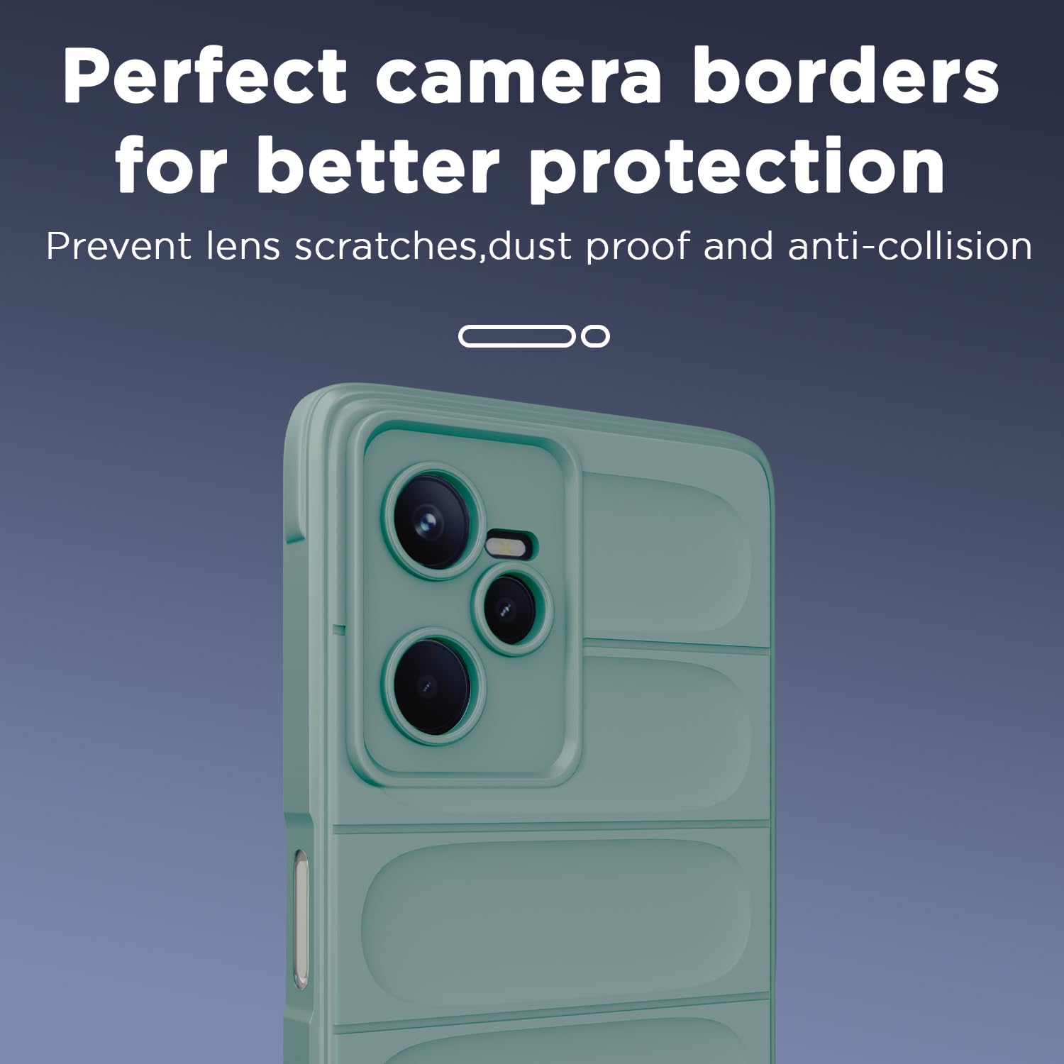 Pikkme Realme C35 Liquid Silicone green mobile cover – photo 7