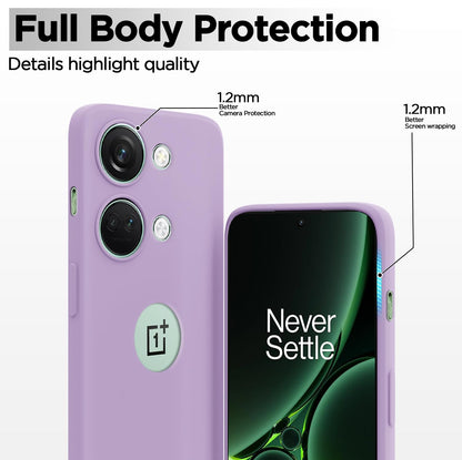 Light purple Soft Silicone back cover for OnePlus Nord 3 5G – Pikkme – photo 5