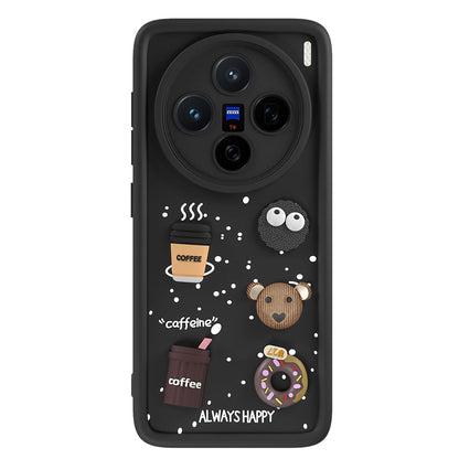 Vivo X200 5G/3D Silicone back cover in black by Pikkme – photo 7