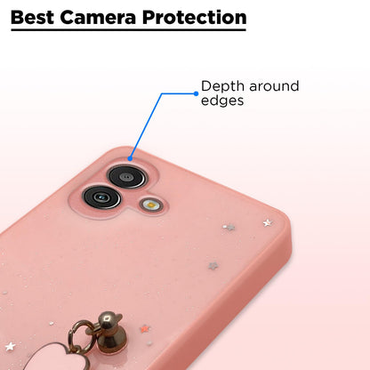 Samsung M13 5G mobile back cover in pink by Pikkme – photo 2