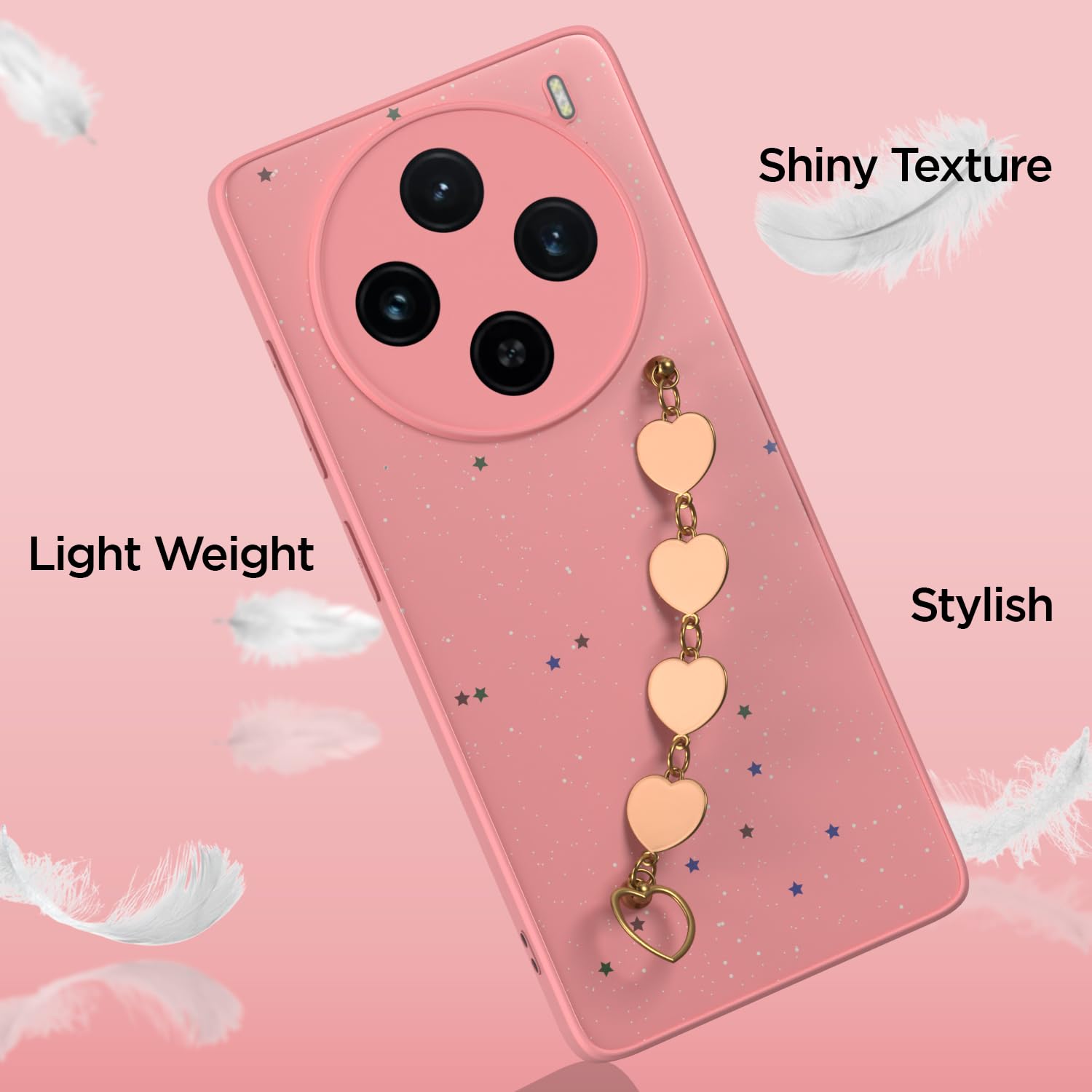 Pink mobile back cover for Vivo X100 5G – Pikkme – photo 4
