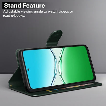 Pikkme Oppo A5 Pro 5G Vintage Flip Cover (Green)