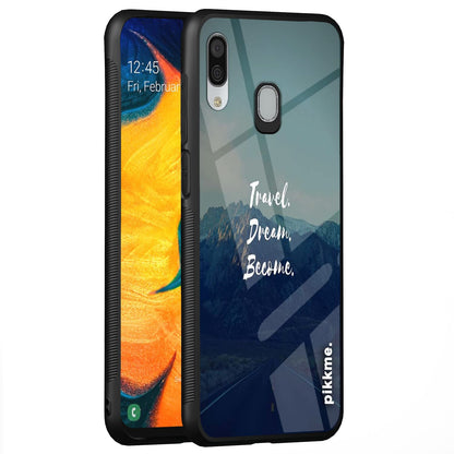 Samsung A20/A30/M10s Hybrid mobile back cover by Pikkme