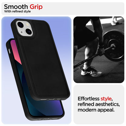Pikkme iPhone 13 Leather black mobile back cover – photo 3
