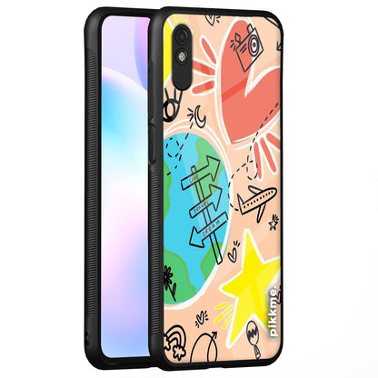 Pikkme mobile back cover for Redmi 9A/9i/9A Sport