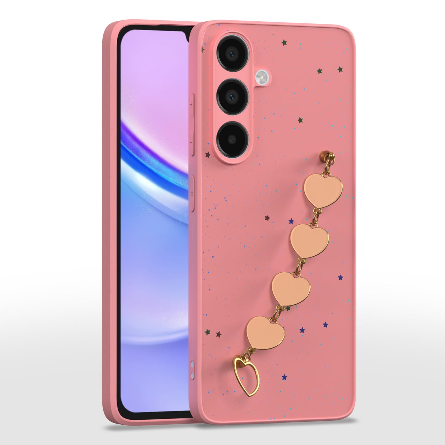 Pikkme Samsung A15 5G pink back cover