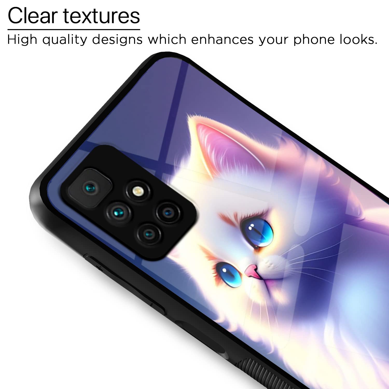 Cat Mobile back cover for Redmi 10 Prime – Pikkme – photo 4