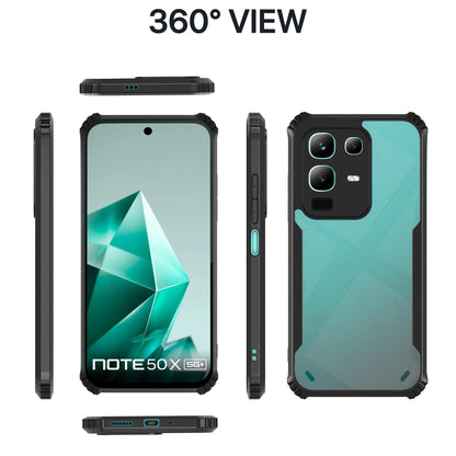Pikkme black back cover for Infinix Note 50x 5G Ultra – photo 3
