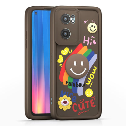 Pikkme brown Soft Silicone phone cover for OnePlus Nord CE 2 5G