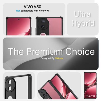 Black mobile cover for iQOO Z10R 5G/Vivo V50 5G/V50e 5G/Vivo T4R 5G Ultra – Pikkme – photo 2