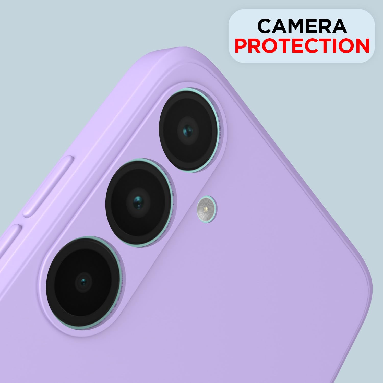 Samsung A56 5G Matte phone cover in purple by Pikkme – photo 5