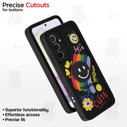 Pikkme black Soft Silicone back cover for Samsung A35 5G – photo 6