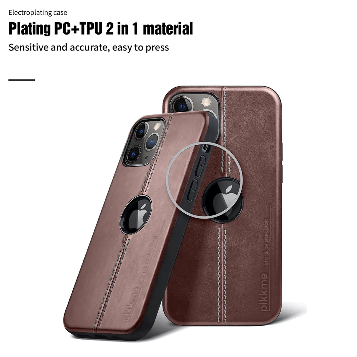Pikkme brown phone cover for iPhone 11 Pro – photo 8