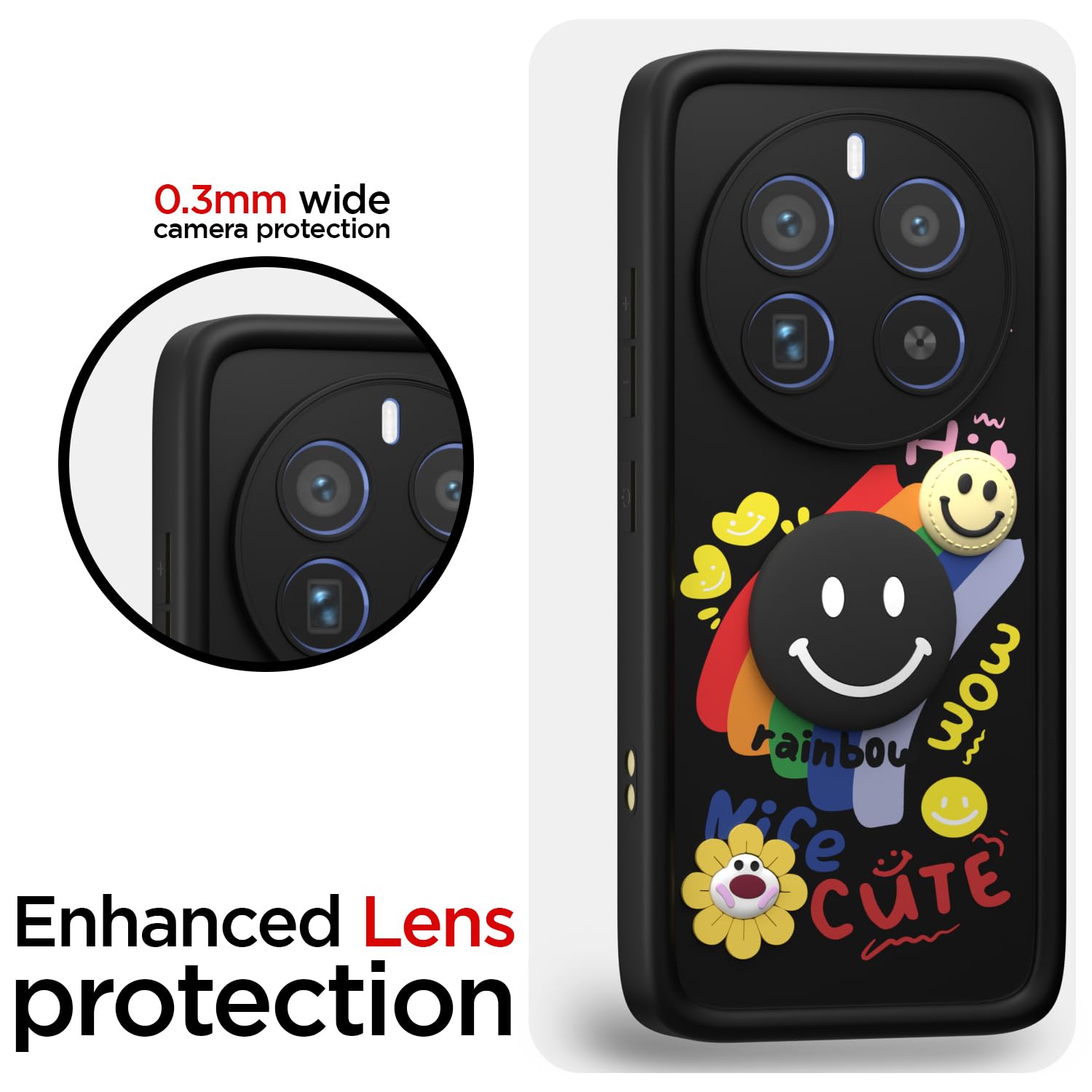 Realme 12 Pro/12 Pro Plus 5G Soft Silicone back cover in black by Pikkme – photo 5