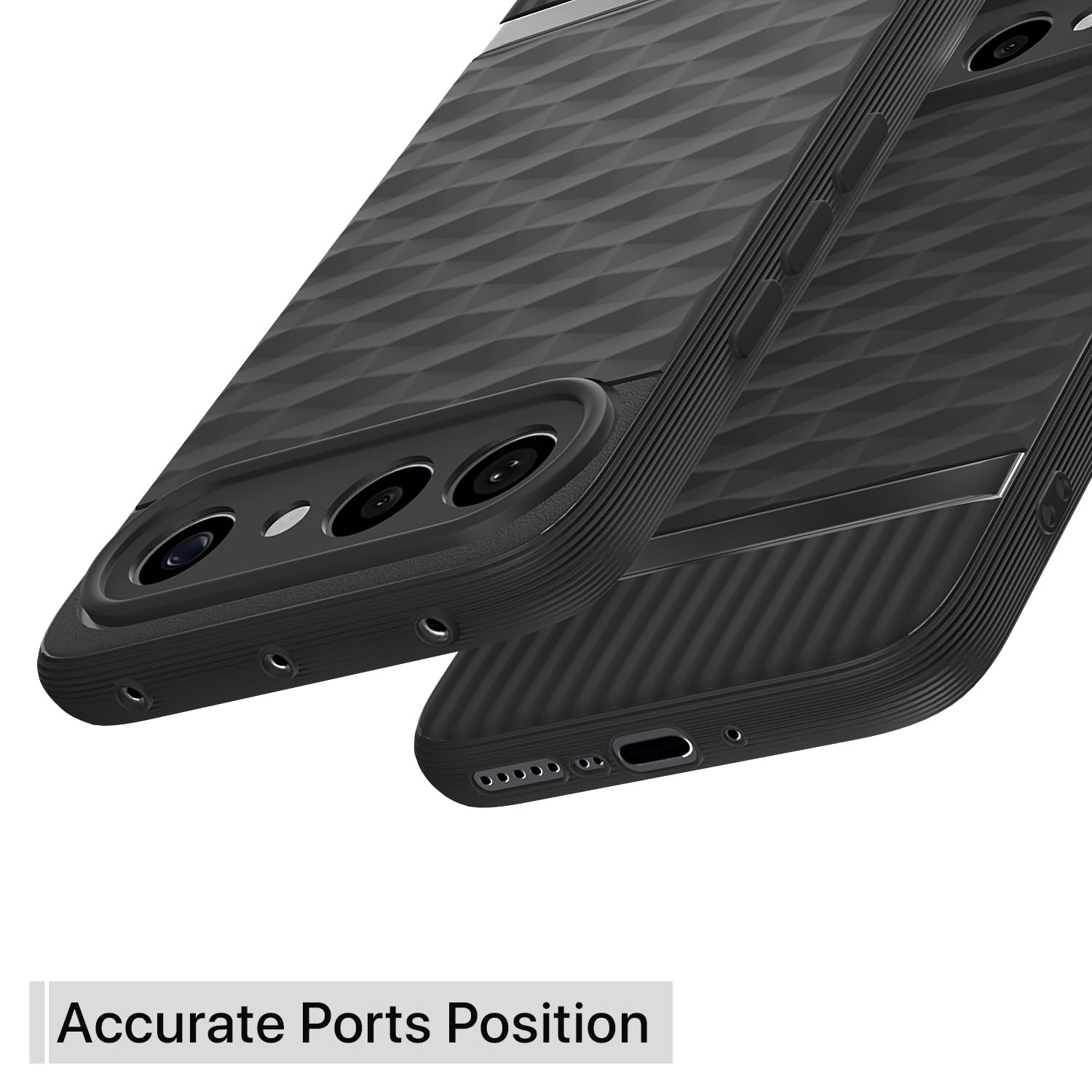 Black phone cover for Vivo X300 FE 5G – Pikkme – photo 4