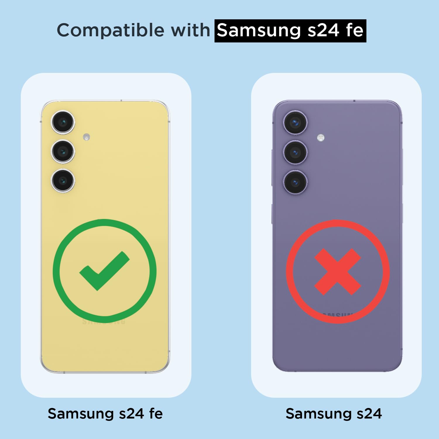 Transparent mag-safe MagSafe back cover for Samsung S24 FE 5G – Pikkme – photo 4
