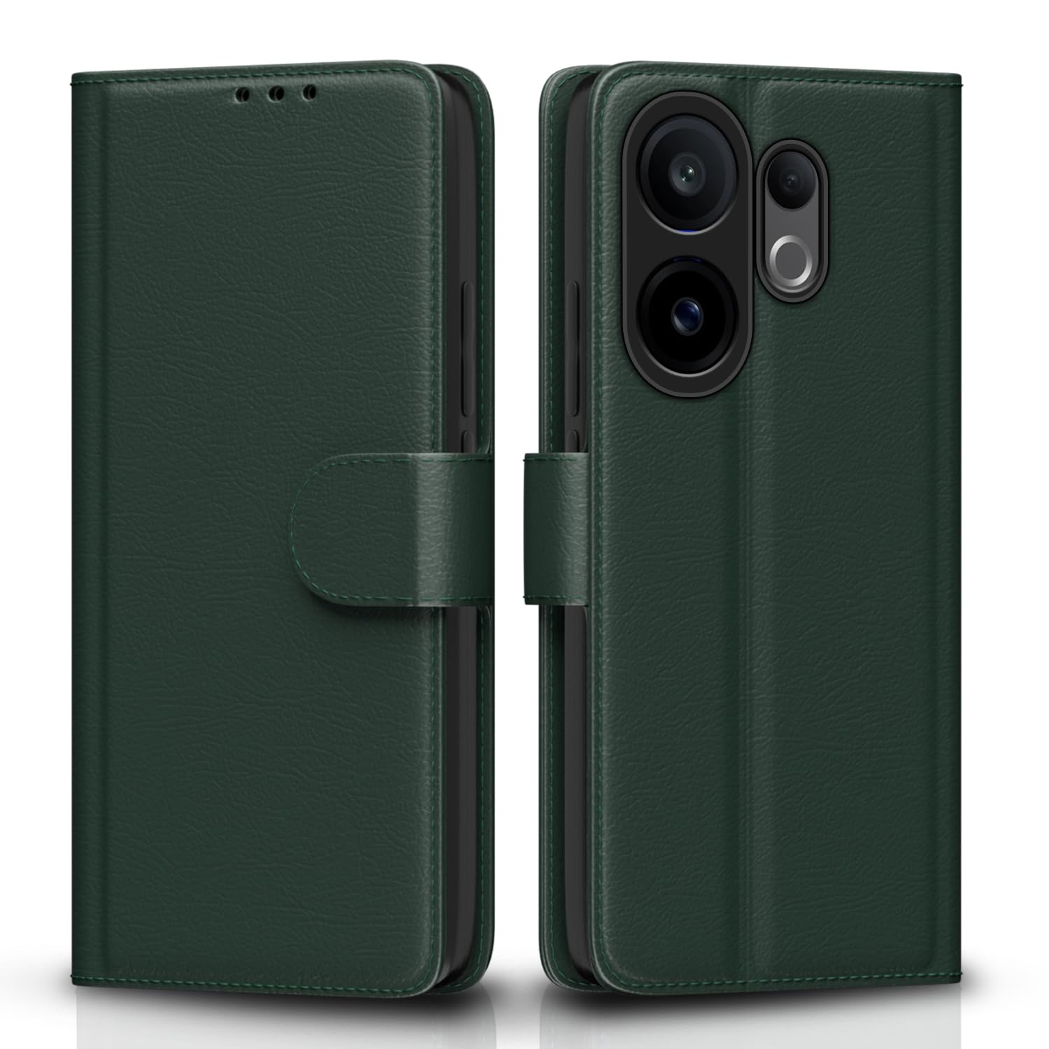 Pikkme Vivo X200 FE 5G Wallet green wallet flip cover