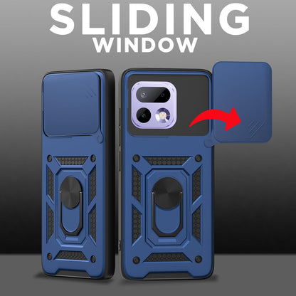 Realme 16 Pro 5G/360 D10 Camera Shield back cover in blue by Pikkme – photo 2