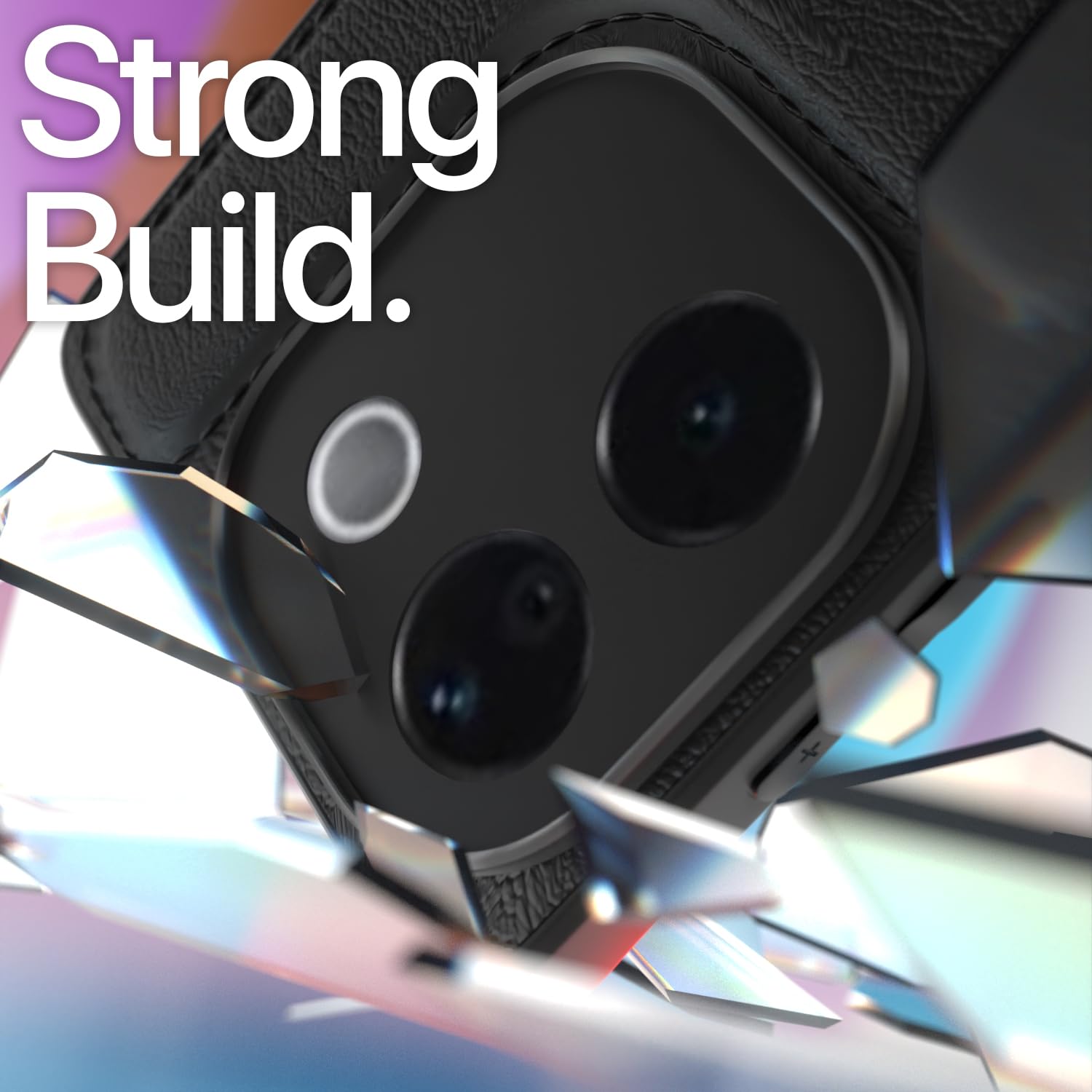 iQOO Z9s Pro/Vivo T3 Pro 5G mobile back cover in black by Pikkme – photo 5