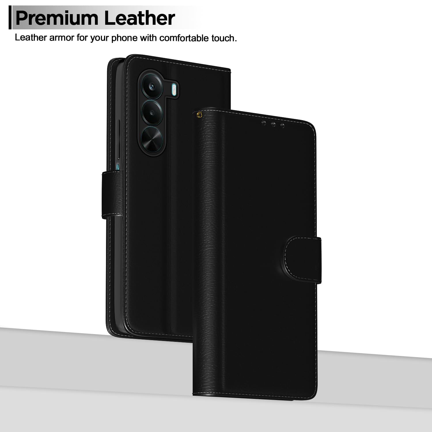Pikkme Realme P4x 5G black flip case – photo 2
