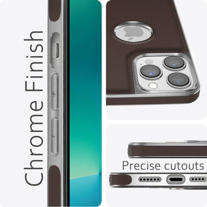 Pikkme coffee Leatherback mobile back cover for iPhone 13 Pro – photo 3