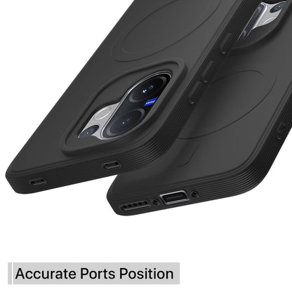 Black MagSafe back cover for Vivo V60/V60e 5G/T4 Pro – Pikkme – photo 4