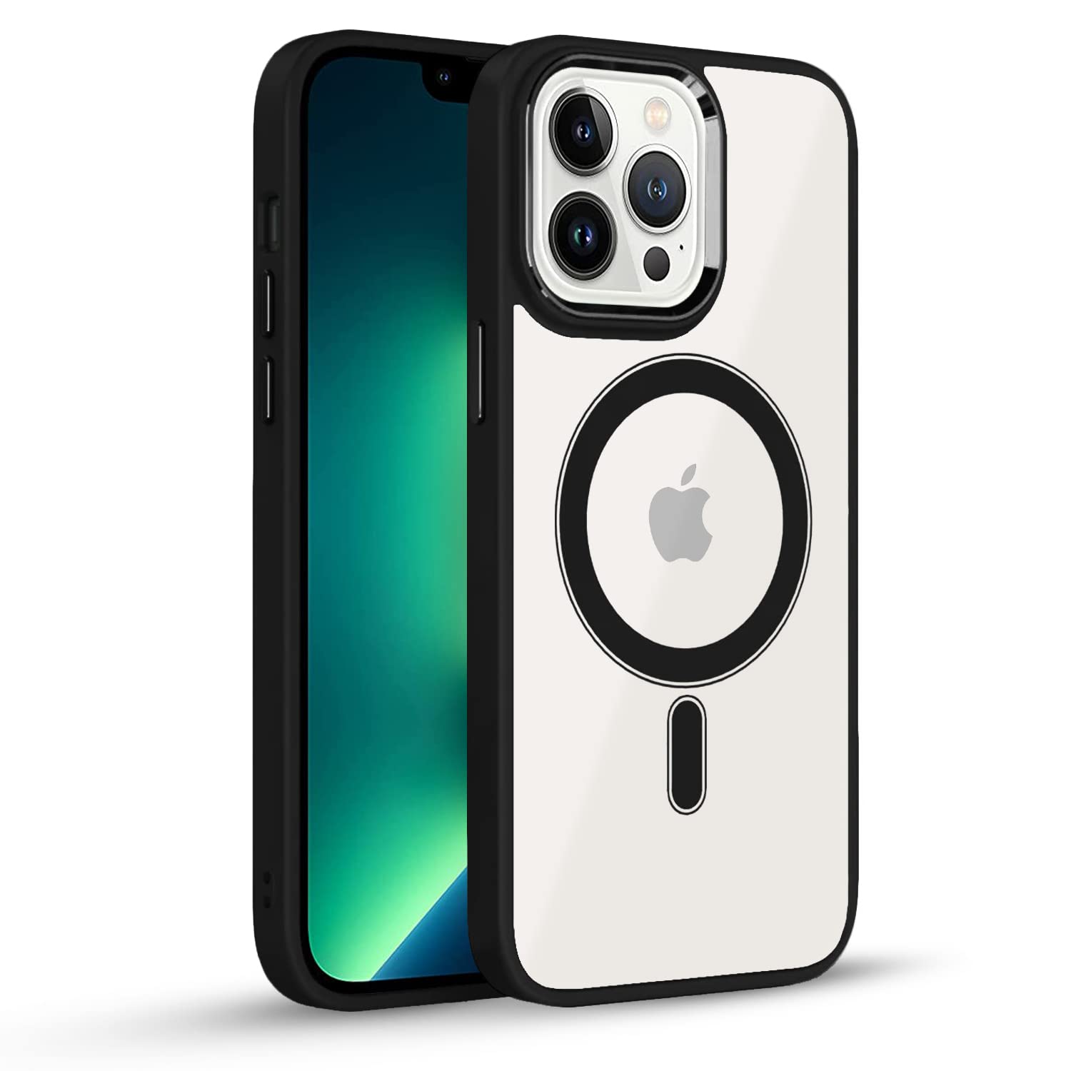 Pikkme iPhone 12 Pro Magsafe Back Cover (Black)