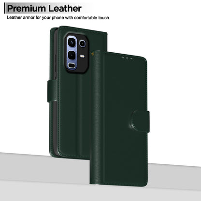 Green flip cover for Infinix Note 50s 5G – Pikkme – photo 2
