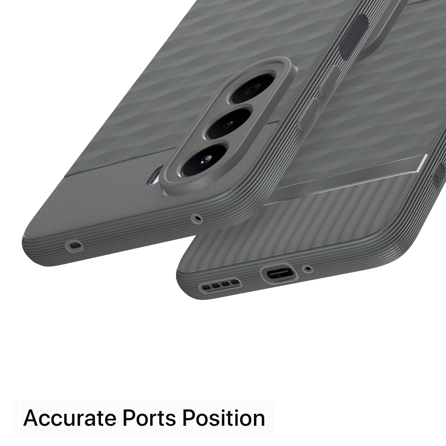 OnePlus Nord CE 6 Lite 5G back cover in grey by Pikkme – photo 4