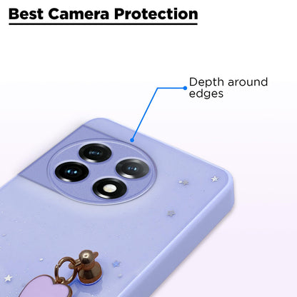 Pikkme purple mobile back cover for OnePlus 11R – photo 2