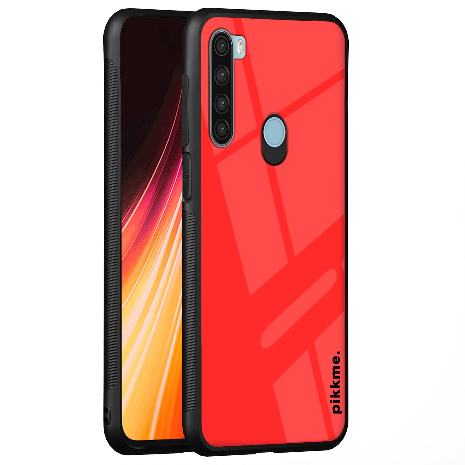Pikkme Hybrid mobile back cover for Redmi Note 8