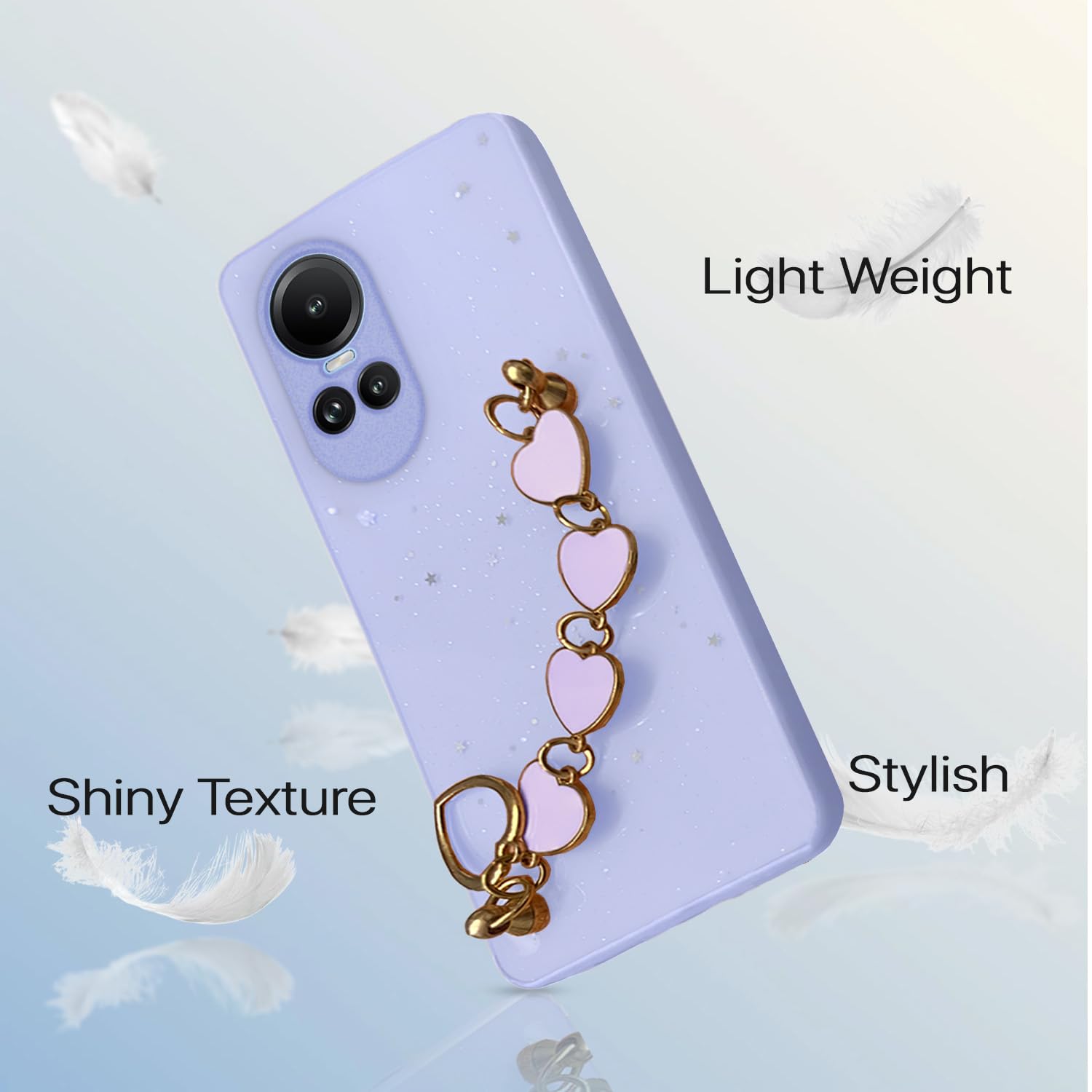 Pikkme purple mobile back cover for Oppo Reno 10 5G – photo 6