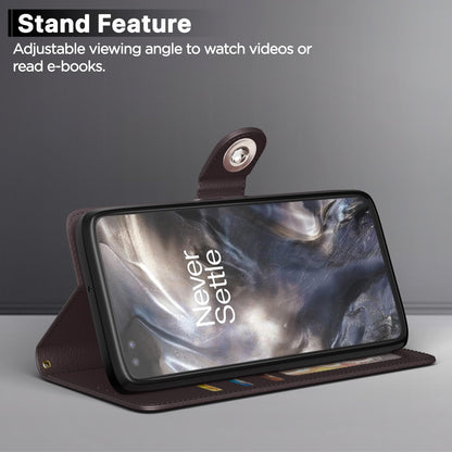 OnePlus Nord (2020) flip cover in coffee by Pikkme – photo 3