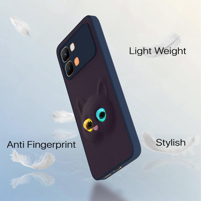 Infinix Note Edge 5G Kitty back cover in purple by Pikkme – photo 6