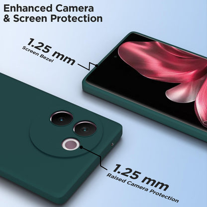 Pikkme Vivo V30e 5G Matte green back cover – photo 6