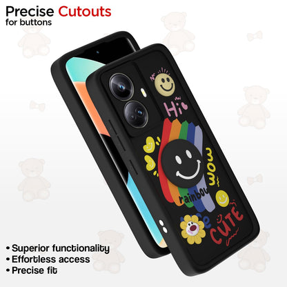 Realme 10 Pro Plus 5G mobile cover in black by Pikkme – photo 6