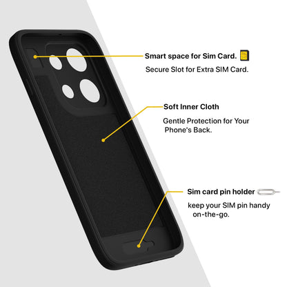 Pikkme black MagSafe mobile back cover for Oppo Reno 16 Pro 5G – photo 6