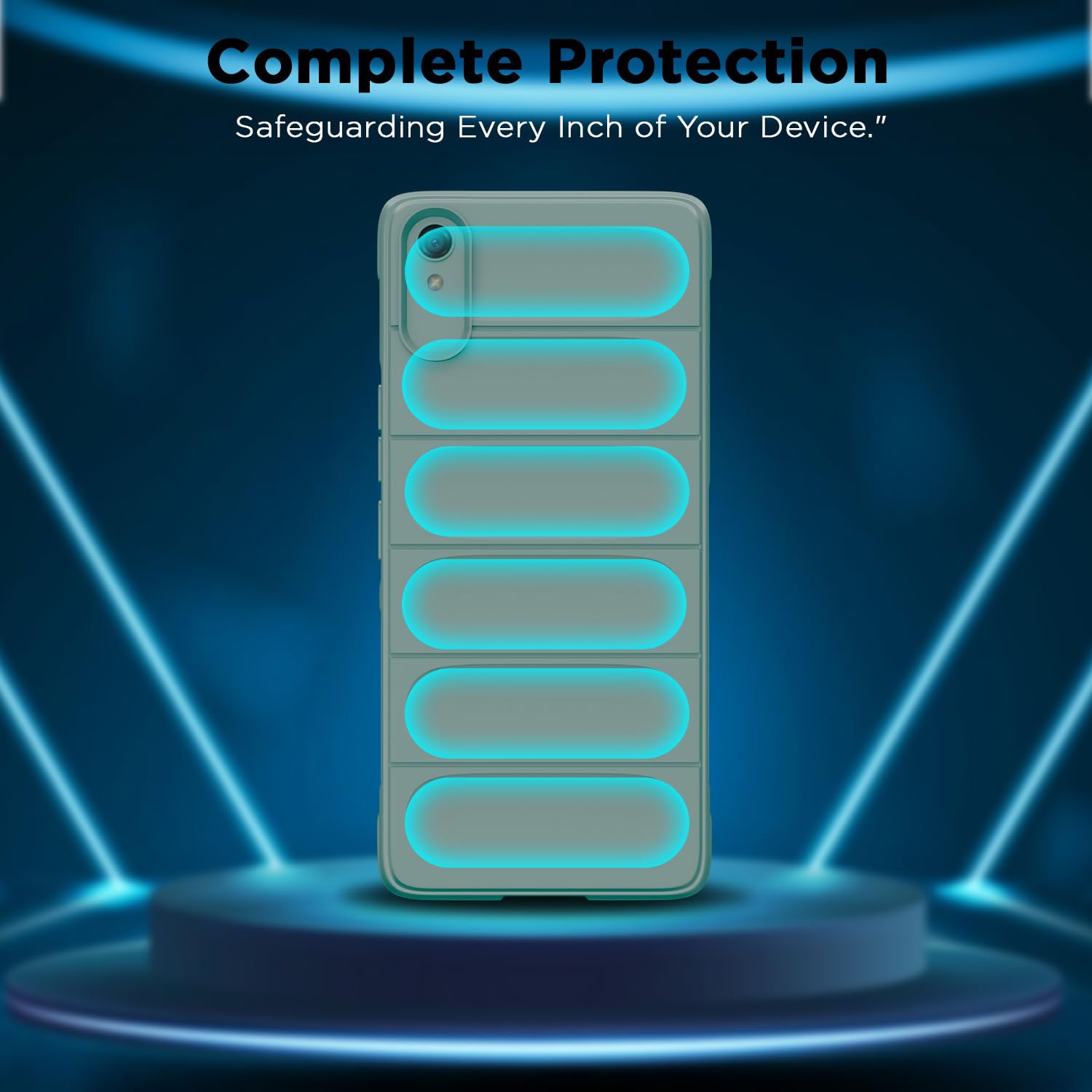 Green mobile back cover for Redmi 9A/9i/9A Sport – Pikkme – photo 2