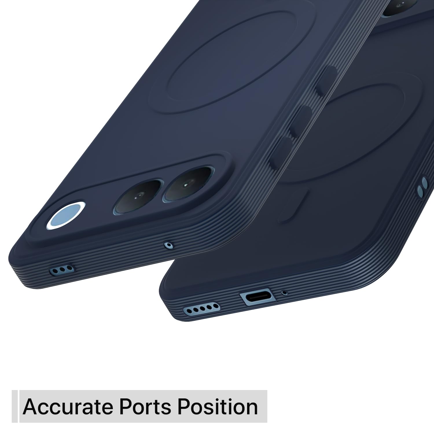 Pikkme blue MagSafe mobile back cover for Vivo S2 5G – photo 4