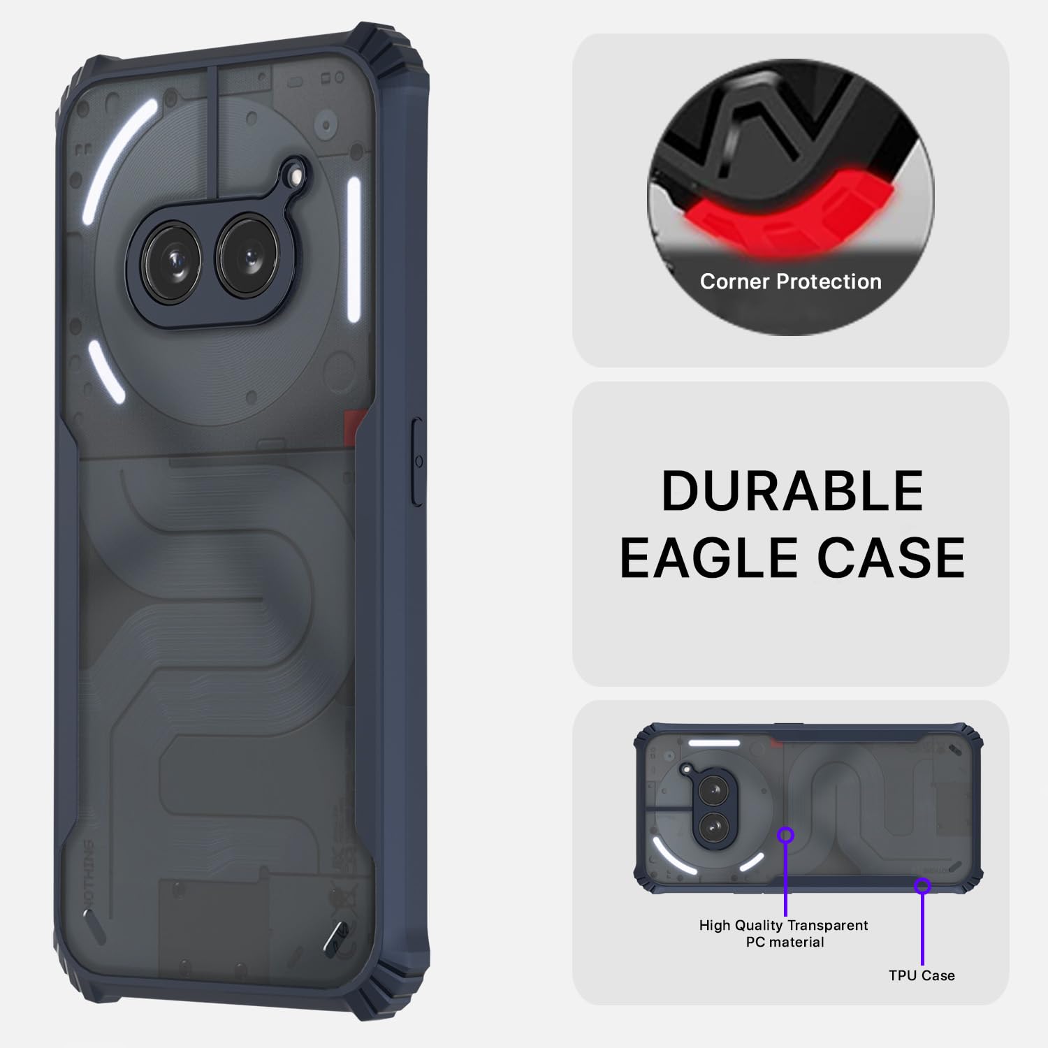 Blue mobile cover for Nothing Phone 2A/Phone 2A Plus – Pikkme – photo 5