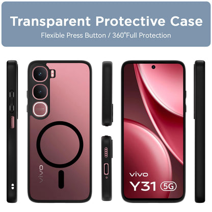 Pikkme black mag-safe phone cover for Vivo Y31 5G – photo 2
