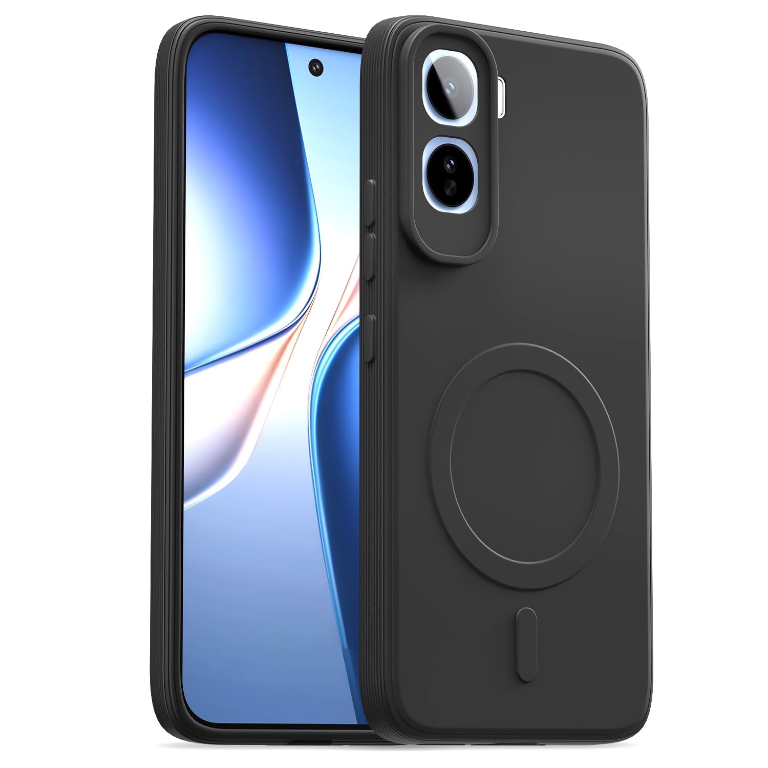 Black mobile cover for Vivo T5 Pro 5G – Pikkme