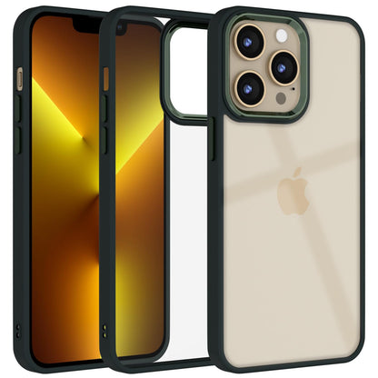 Pikkme iPhone 13 Pro Max Chrome dark green back cover