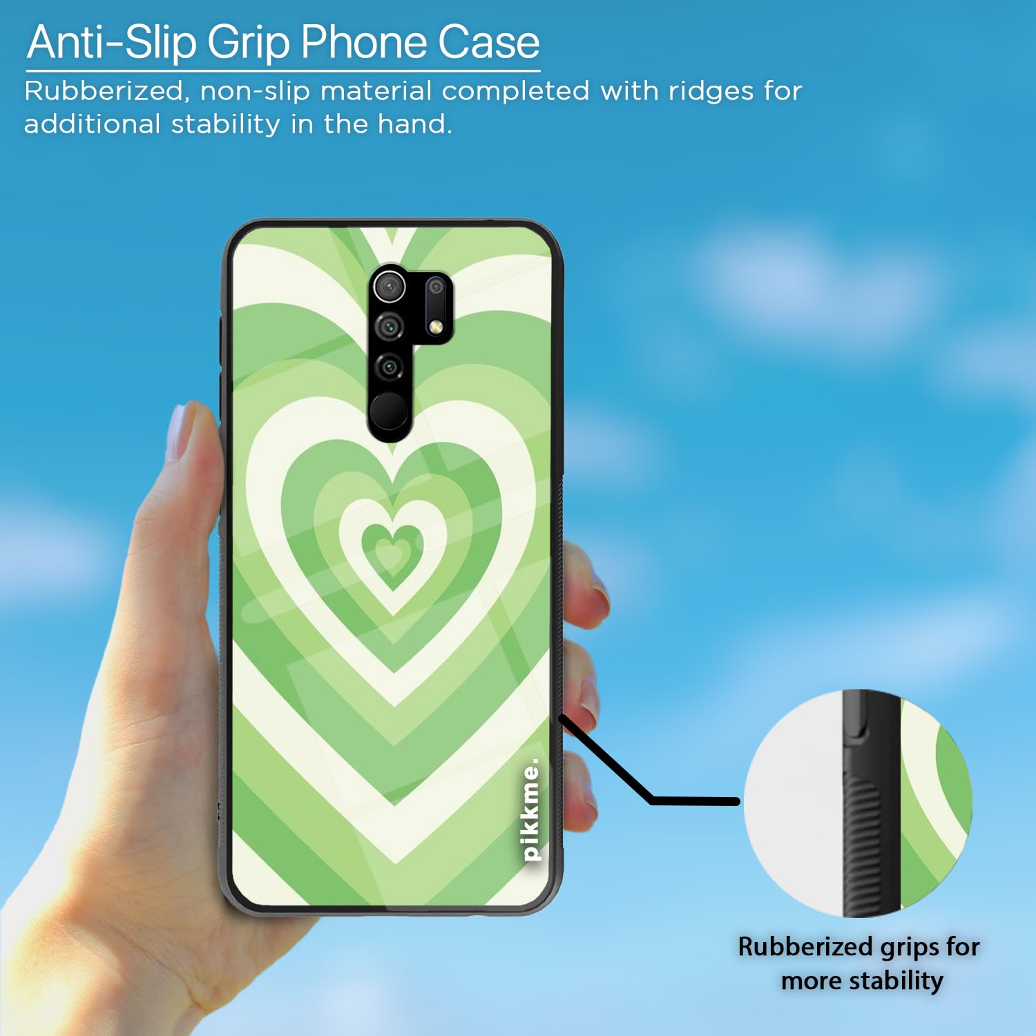 Pikkme Hybrid mobile cover for Redmi 9 Prime – photo 5