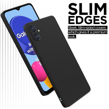 Pikkme black Liquid Silicone mobile cover for Samsung M04/F04/A04e – photo 3