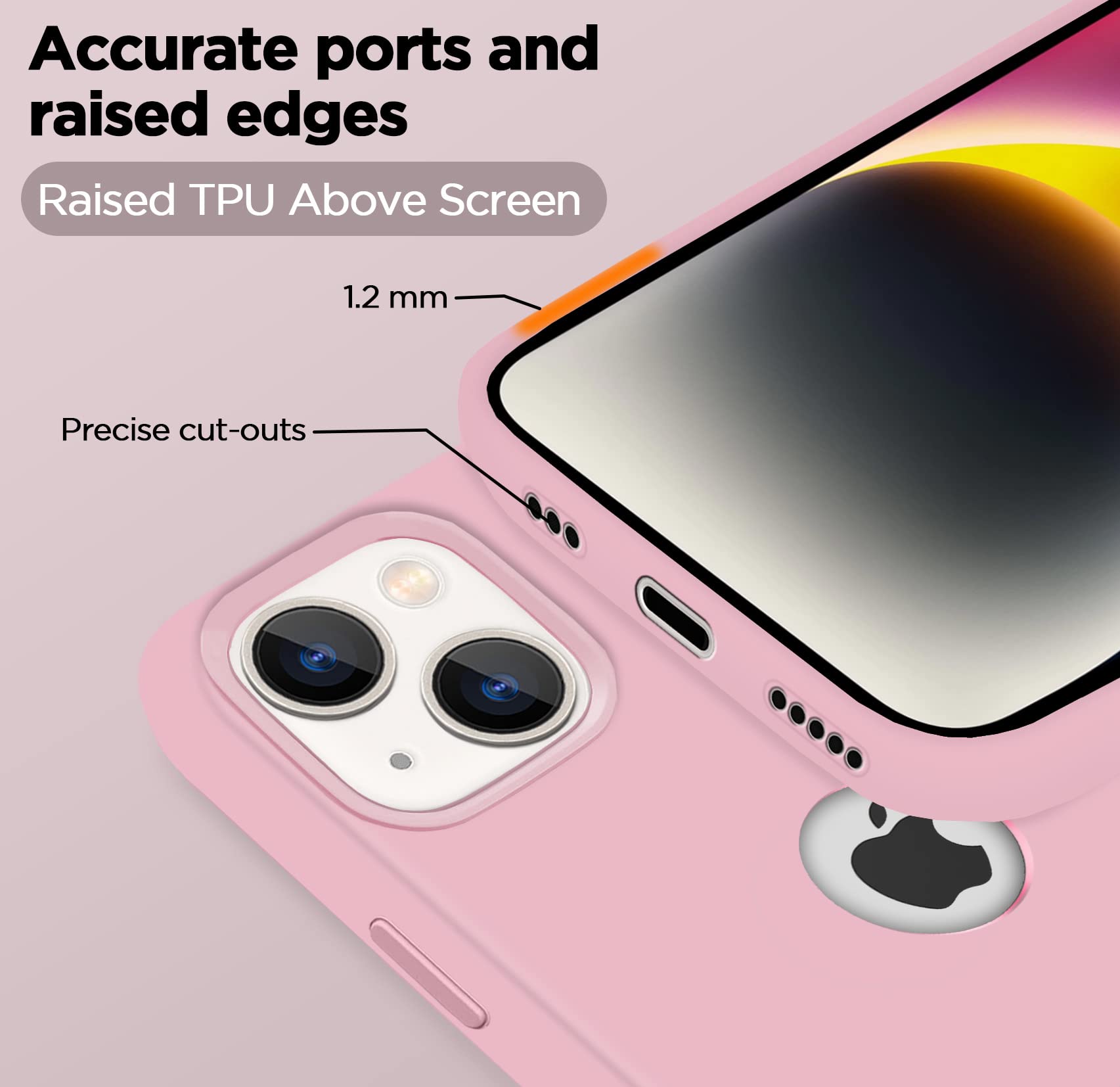 Pikkme rose pink back cover for iPhone 14 Plus – photo 6